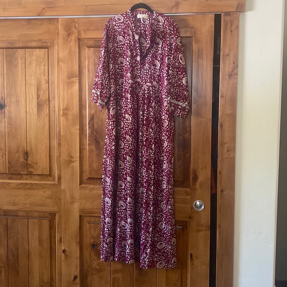 Boho floral maxi